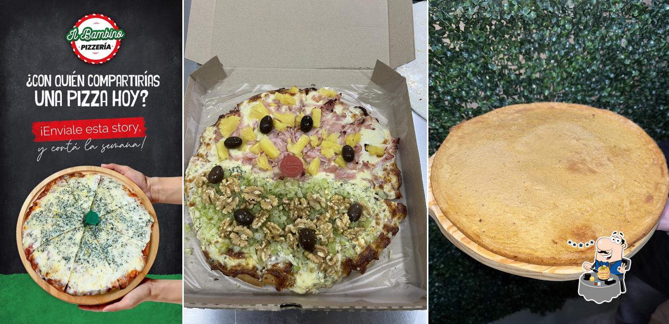 Pizza y empanadas de Il Bambino