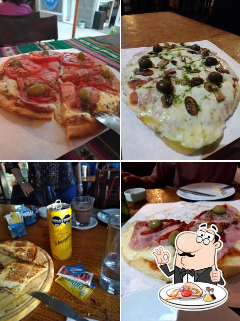 Pizza en Bocanada Café Bar